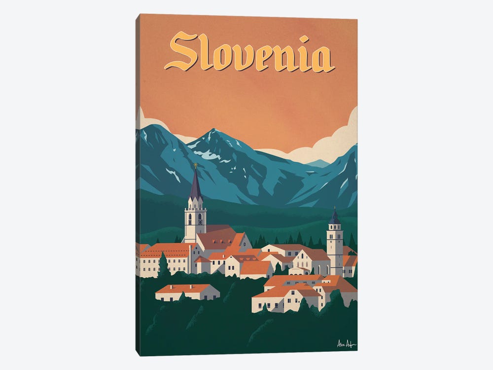 Slovenia by IdeaStorm Studios 1-piece Canvas Wall Art