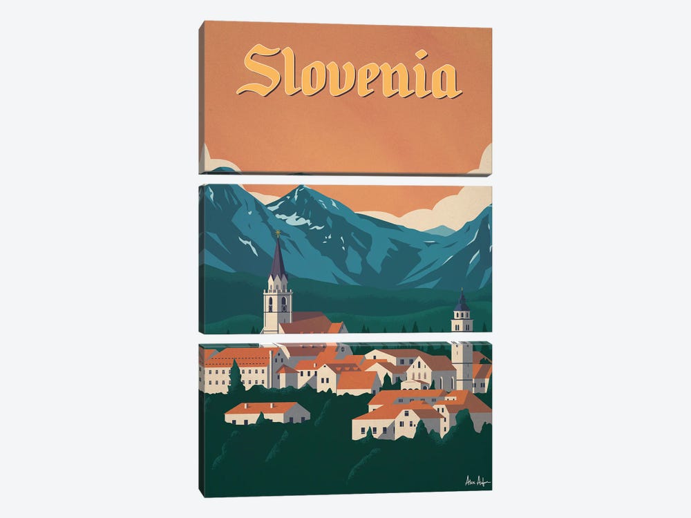 Slovenia by IdeaStorm Studios 3-piece Canvas Art