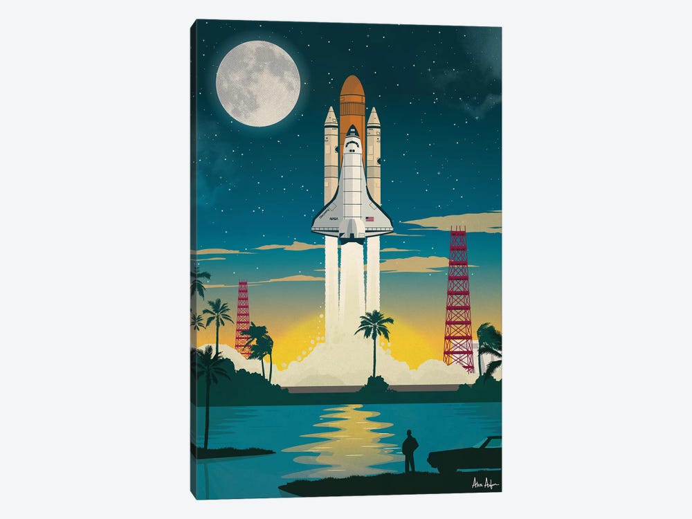 Discovery Launch by IdeaStorm Studios 1-piece Canvas Print