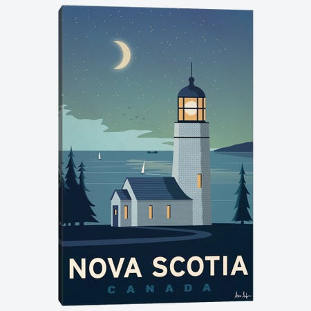 Nova Scotia Canvas Print #IDS130} by IdeaStorm Studios Canvas Art