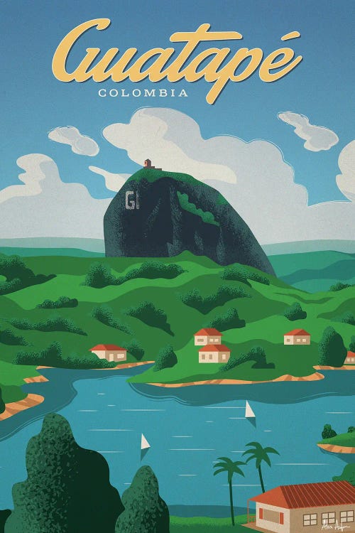 Guatape by IdeaStorm Studios wall art