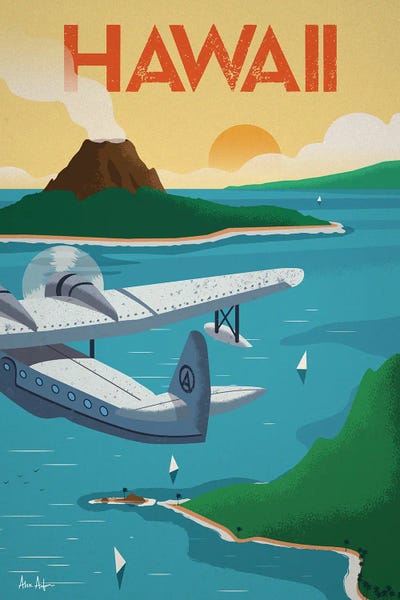 Volcanoes: Hawaii Poster by IdeaStorm Studios