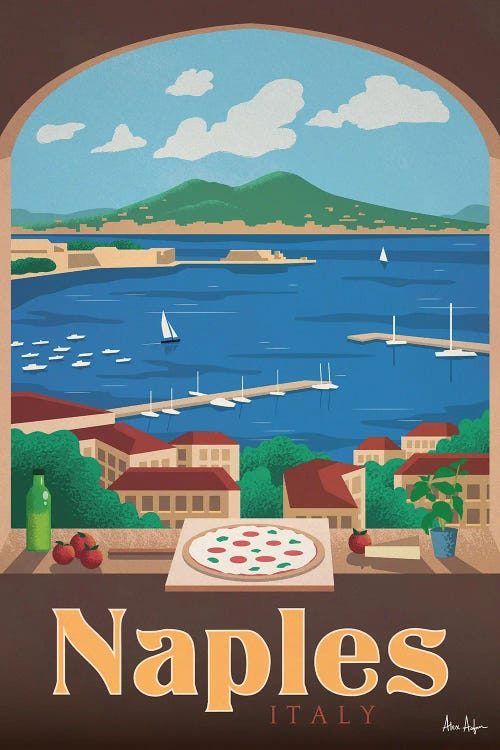 Naples by IdeaStorm Studios wall art