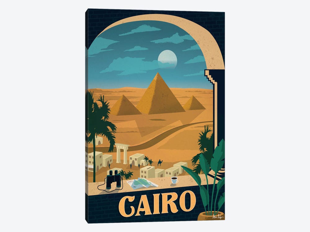 Cairo by IdeaStorm Studios 1-piece Canvas Print