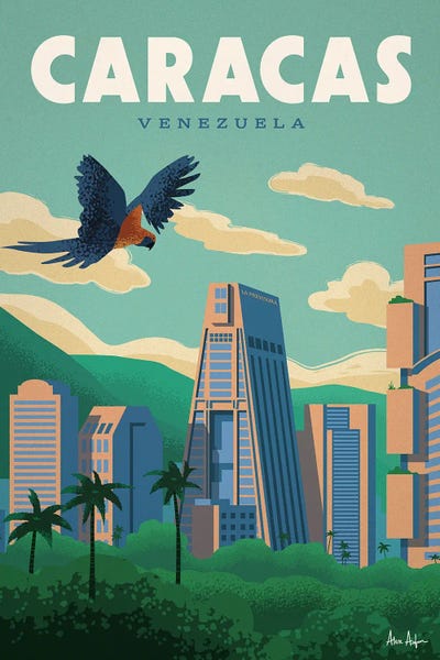 Caracas by IdeaStorm Studios art print