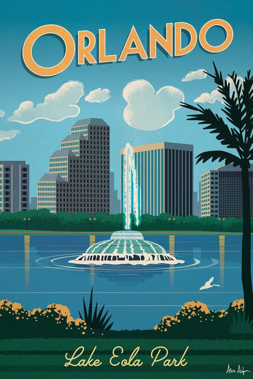 Orlando by IdeaStorm Studios wall art