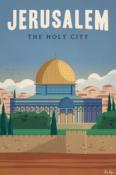 Jerusalem by IdeaStorm Studios art print