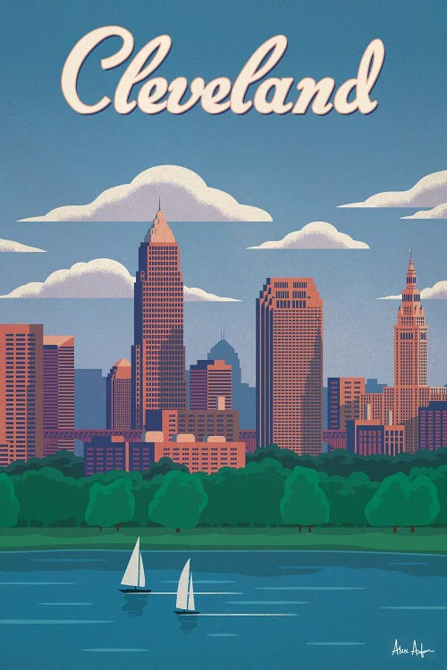 Cleveland by IdeaStorm Studios wall art