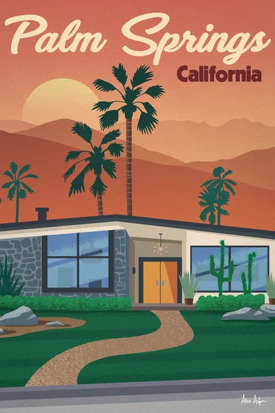 Palm Springs: Palm Springs Sunset by IdeaStorm Studios