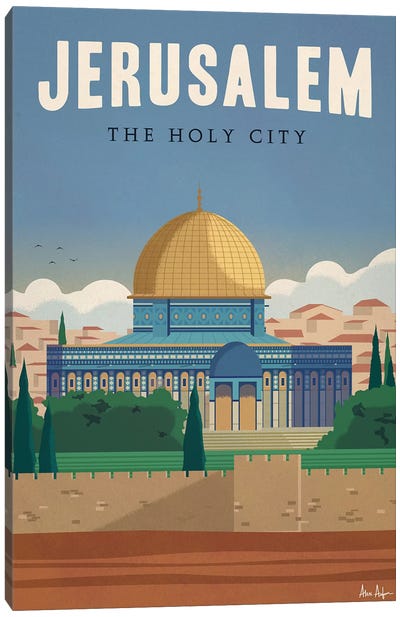 Jerusalem Canvas Art Print - Jerusalem