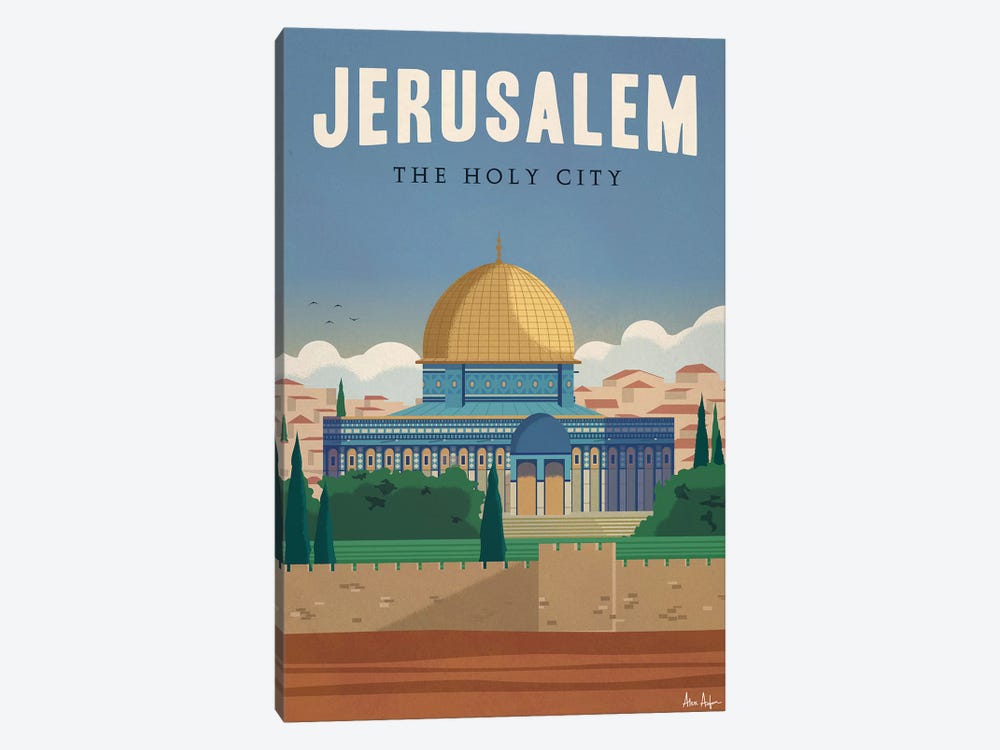 Jerusalem by IdeaStorm Studios 1-piece Canvas Artwork