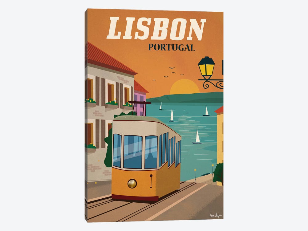 Lisbon by IdeaStorm Studios 1-piece Canvas Print