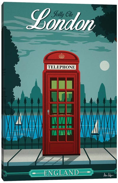 London Travel Posters Prints | iCanvas