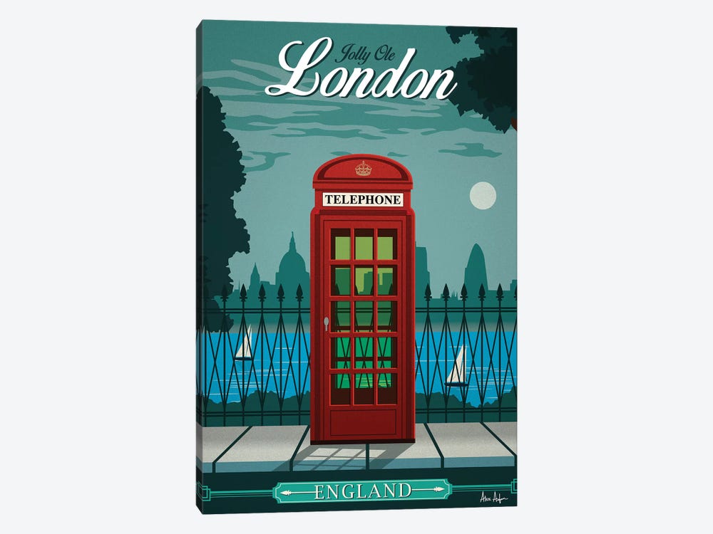 London by IdeaStorm Studios 1-piece Canvas Art