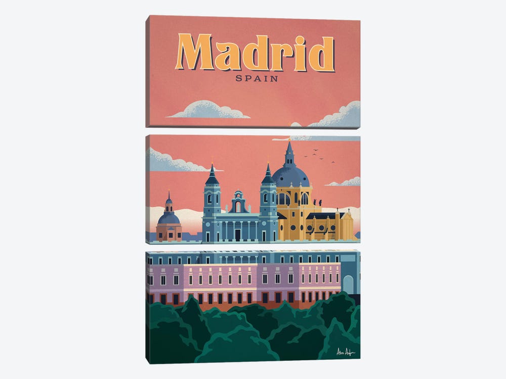 Madrid by IdeaStorm Studios 3-piece Art Print