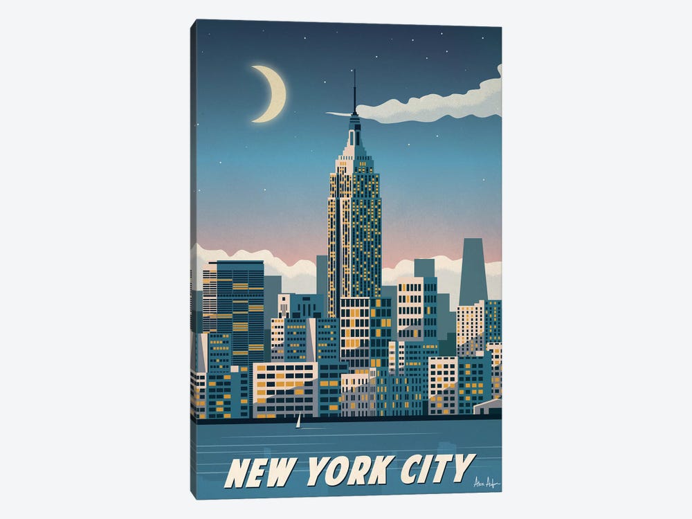 New York City  by IdeaStorm Studios 1-piece Art Print