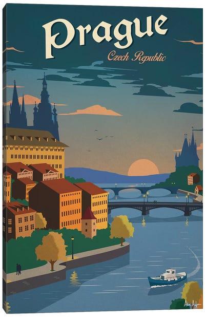 Prague Canvas Art Print - Cityscape Art