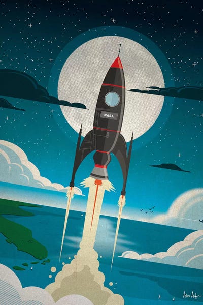 Astronomy & Space: Rocket To The Moon by IdeaStorm Studios