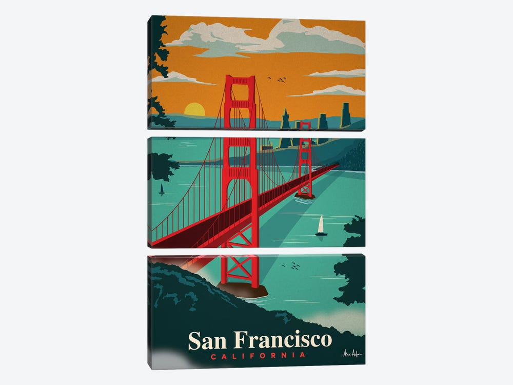 San Francisco by IdeaStorm Studios 3-piece Art Print