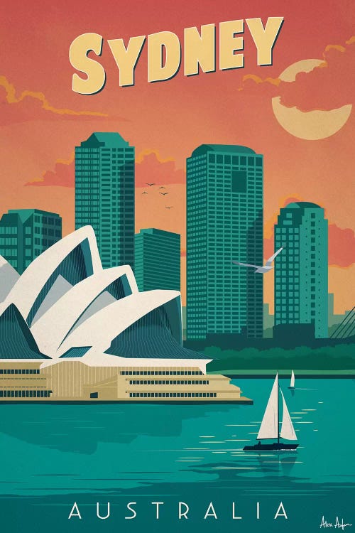 Sydney by IdeaStorm Studios wall art