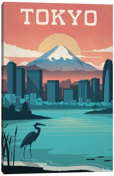 Tokyo Canvas Art Print - Travel Posters