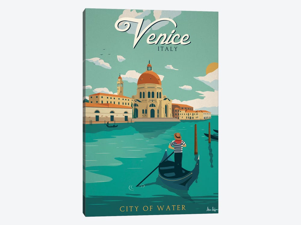 Venice by IdeaStorm Studios 1-piece Canvas Wall Art
