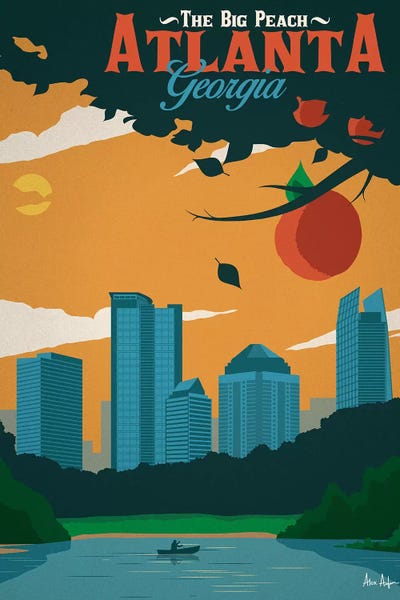 Atlanta Travel Posters