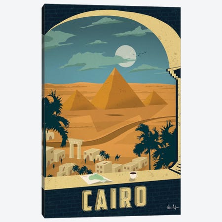 Cairo Canvas Print #IDS38} by IdeaStorm Studios Canvas Art Print