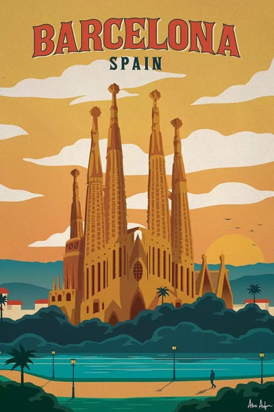 Famous Places Of Worship: Barcelona by IdeaStorm Studios