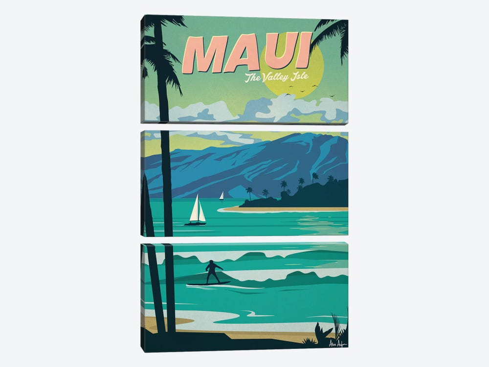 Maui by IdeaStorm Studios 3-piece Canvas Art