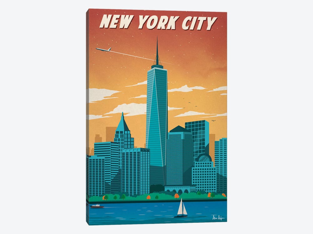 New York City II by IdeaStorm Studios 1-piece Canvas Print