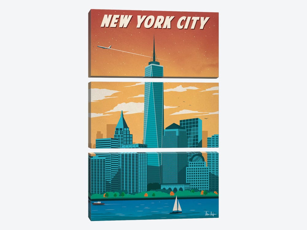 New York City II by IdeaStorm Studios 3-piece Art Print