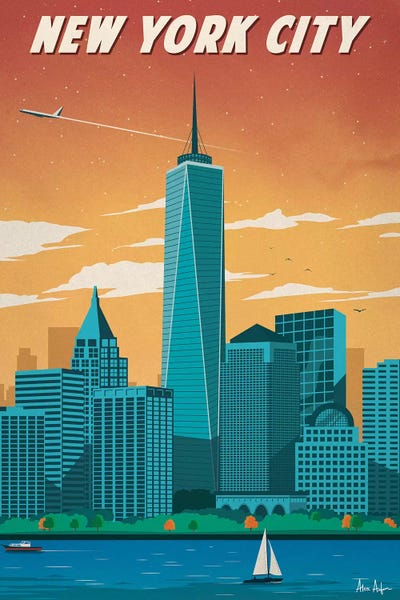 New York City Travel Posters: New York City II by IdeaStorm Studios