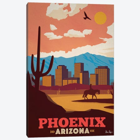 Phoenix Canvas Print #IDS44} by IdeaStorm Studios Art Print