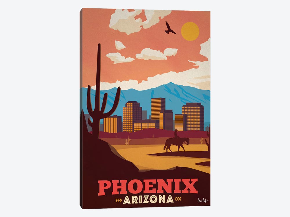 Phoenix by IdeaStorm Studios 1-piece Canvas Art