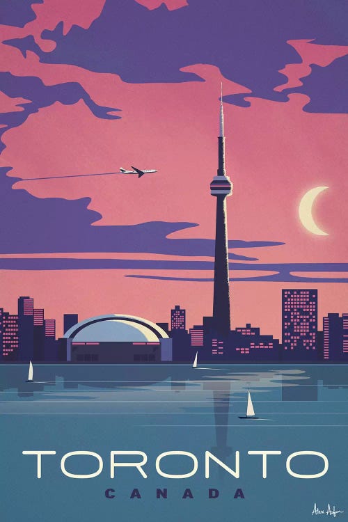 Toronto by IdeaStorm Studios wall art