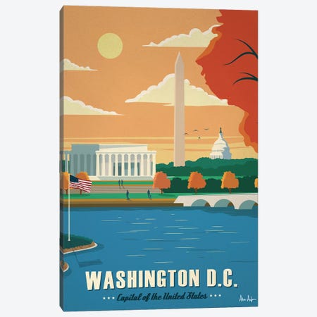 Washington D.C. Canvas Print #IDS48} by IdeaStorm Studios Canvas Art