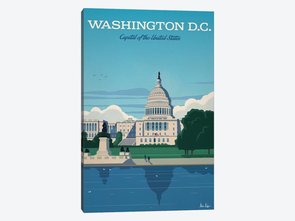 Washington D.C. Capitol by IdeaStorm Studios 1-piece Art Print