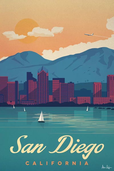 San Diego Travel Posters