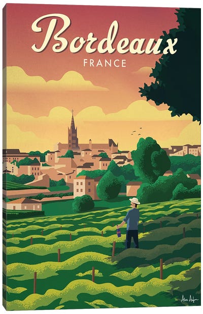 Bordeaux Canvas Art Print - Travel Art