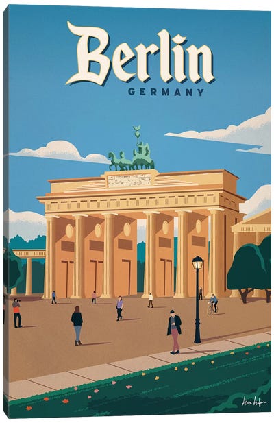 Brandenberg Gate Canvas Art Print - Berlin Art