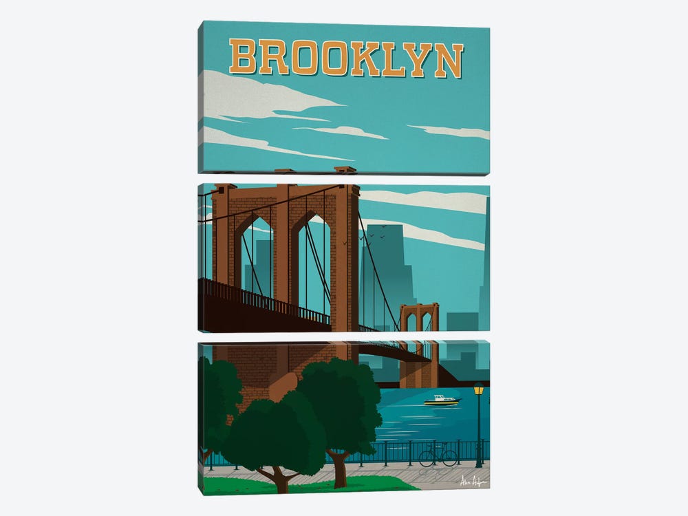 Brooklyn by IdeaStorm Studios 3-piece Canvas Art