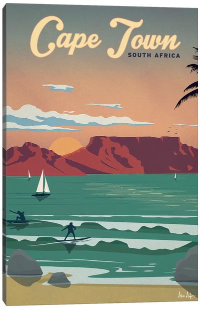 Cape Town Canvas Art Print - Travel Posters