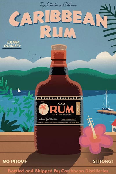 Inspirational Office: Caribbean Rum by IdeaStorm Studios
