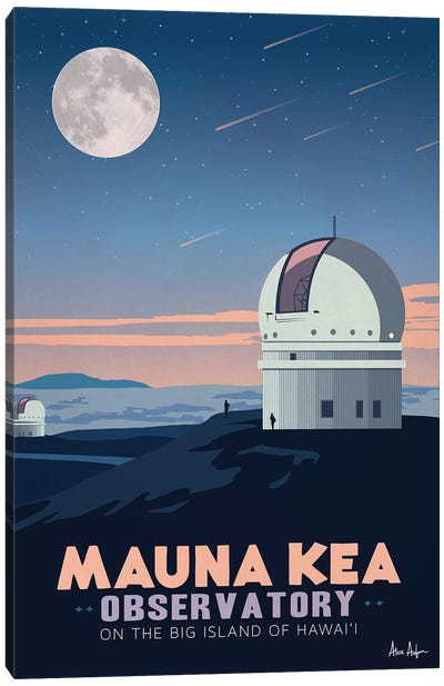 Mauna Kea Canvas Art Print - Travel Posters
