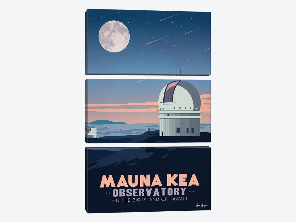 Mauna Kea by IdeaStorm Studios 3-piece Canvas Art Print
