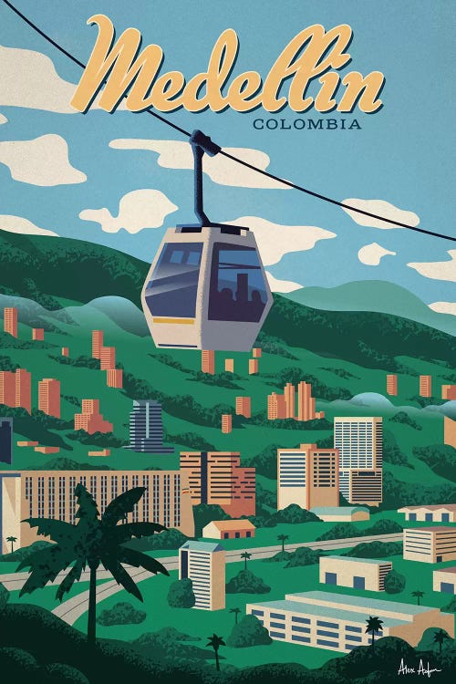 Medellin by IdeaStorm Studios wall art