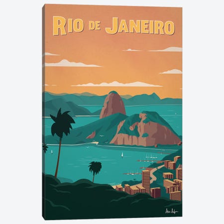 Rio De Janiero Canvas Print #IDS73} by IdeaStorm Studios Canvas Print