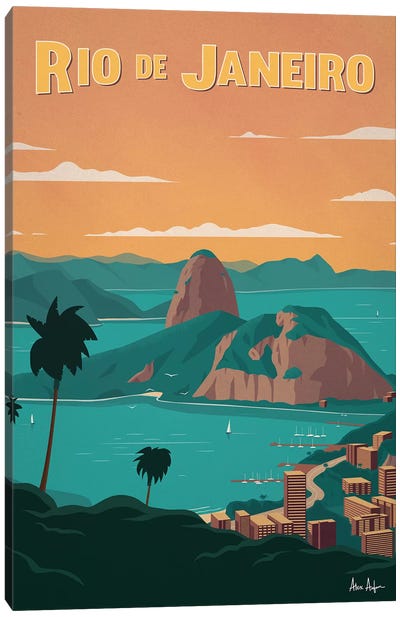 Rio De Janiero Canvas Art Print - South America