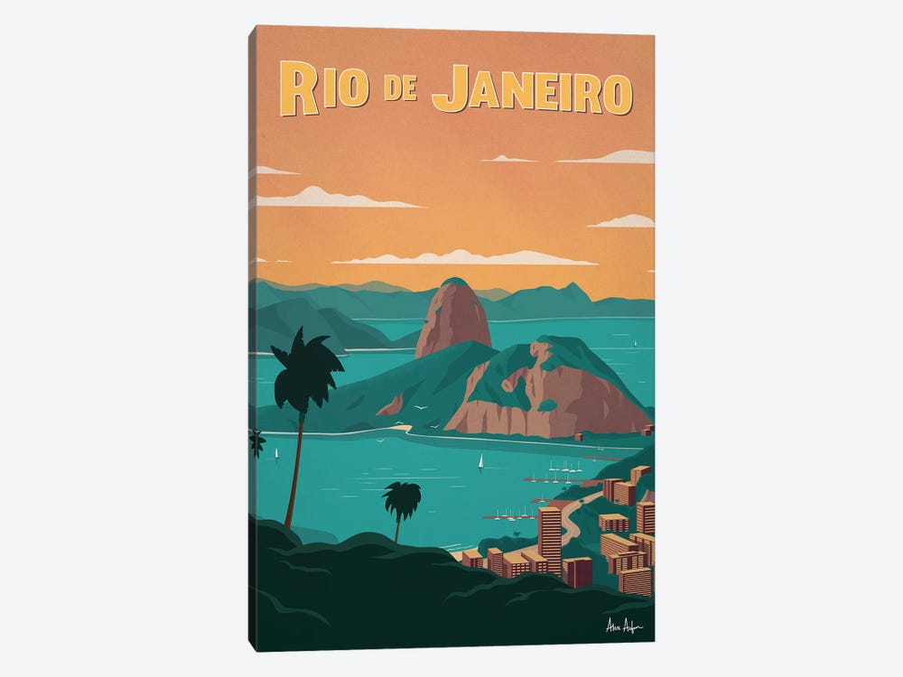 Rio De Janiero by IdeaStorm Studios 1-piece Canvas Artwork